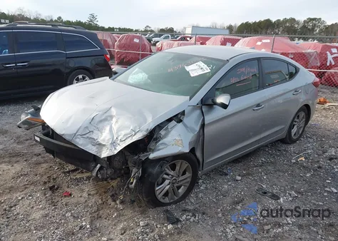 2020 Hyundai Elantra Sel from USA, damaged, VIN 5NPD84LF8LH592921